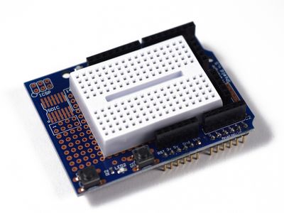 Uno Compatible Breadboard Shield